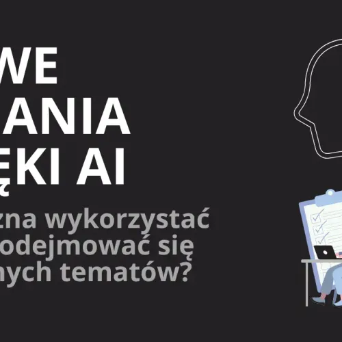 ai jako wsparcie w nowych zadaniach